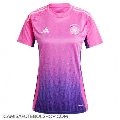 Camisa de time de futebol Alemanha Replicas 2º Equipamento Feminina Europeu 2024 Manga Curta